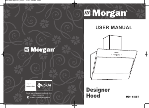 Manual Morgan MDH-950ST Cooker Hood