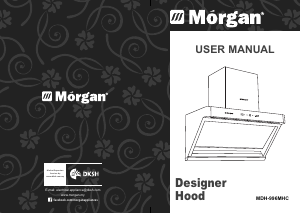 Handleiding Morgan MDH-996MHC Afzuigkap