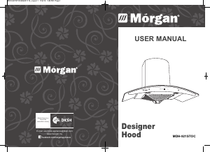 Handleiding Morgan MDH-921STOC Afzuigkap