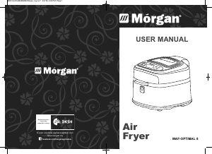 Handleiding Morgan MAF-Optimal 8 Friteuse