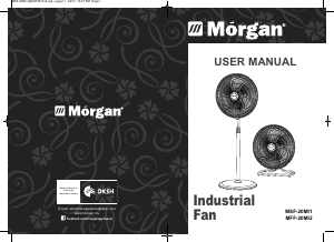 Manual Morgan MFF-20MI2 Fan
