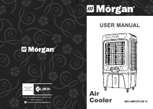 Manual Morgan MAC-AMPLEFLOW18 Fan