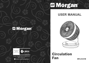 Manual Morgan MFQ-SC61M Fan