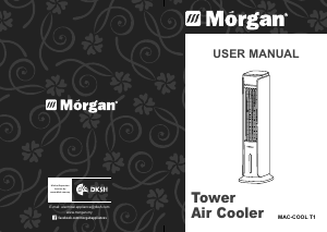 Handleiding Morgan MAC-COOL T1 Ventilator