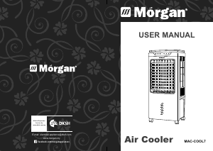 Handleiding Morgan MAC-COOL7 Ventilator