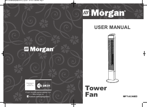 Manual Morgan MFT-AC46ED Fan