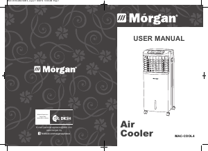 Handleiding Morgan MAC-COOL4 Ventilator