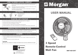 Manual Morgan MWF-NB165RT Fan