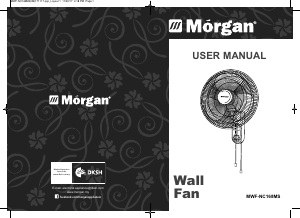 Manual Morgan MWF-NC168MS Fan