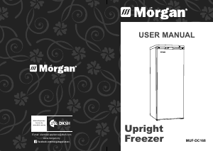 Handleiding Morgan MUF-DC168 Vriezer
