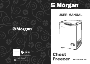Handleiding Morgan MCF-FROZEN109L Vriezer