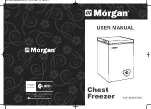 Handleiding Morgan MCF-ADVENT88L Vriezer