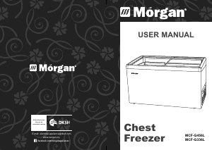 Handleiding Morgan MCF-G336L Vriezer