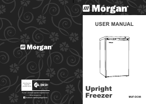 Handleiding Morgan MUF-DC88 Vriezer