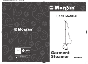 Manual Morgan MSI-GA220B Garment Steamer