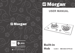 Manual Morgan MBH-SD635 Optiflex Hob