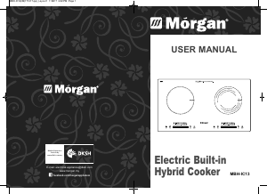 Manual Morgan MBH-IC13 Hob