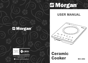 Handleiding Morgan MCC-2002 Kookplaat