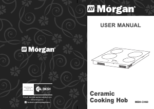 Handleiding Morgan MBH-CH60 Kookplaat