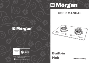 Handleiding Morgan MBH-GC1132(BK) Kookplaat