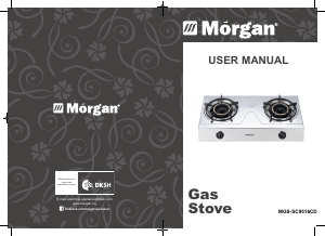 Handleiding Morgan MGS-SC9516CD Kookplaat