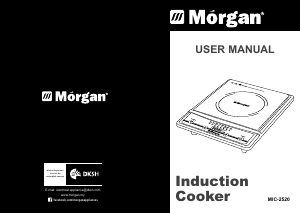 Handleiding Morgan MIC-2520 Kookplaat