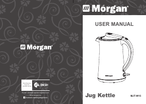 Handleiding Morgan MJT-W15 Waterkoker