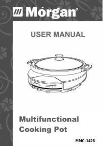 Handleiding Morgan MMC-1428 Multicooker