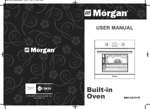 Manual Morgan MBO-SA701TE Oven