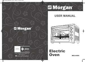 Manual Morgan MEO-602RC Oven