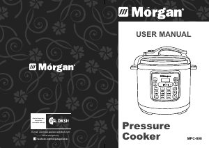 Manual Morgan MPC-800 Pressure Cooker