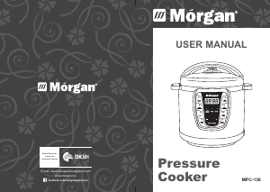 Manual Morgan MPC-136 Pressure Cooker