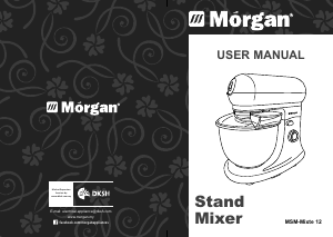 Handleiding Morgan MSM-Mixte 12 Standmixer
