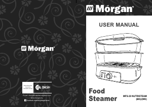 Handleiding Morgan MFS-29 Nutristeam Stoomkoker