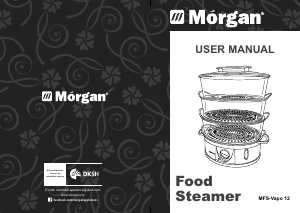 Handleiding Morgan MFS-Vapo 12 Stoomkoker