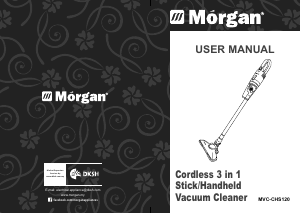 Manual Morgan MVC-CHS120 Vacuum Cleaner
