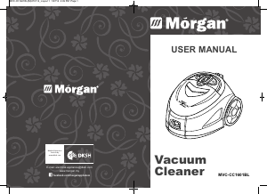 Manual Morgan MVC-CC1601BL Vacuum Cleaner
