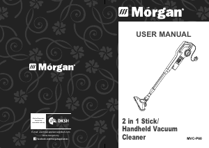 Manual Morgan MVC-P60 Vacuum Cleaner