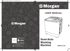 Manual Morgan MWM-B1211SA Washing Machine