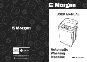 Manual Morgan MWM-11 Sapphire Washing Machine