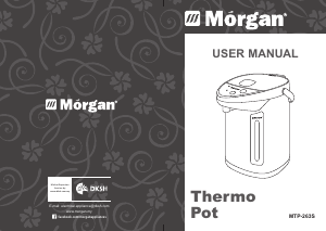 Manual Morgan MTP-263S Water Dispenser