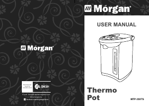 Manual Morgan MTP-350TS Water Dispenser