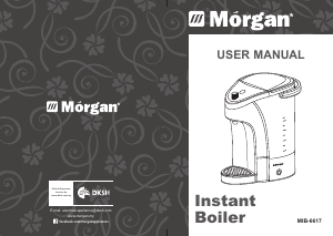 Manual Morgan MIB-6617 Water Dispenser