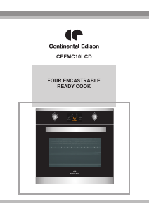 Mode d’emploi Continental Edison CEFMC10LCD Four