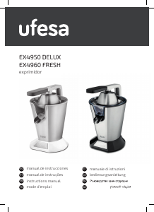 Handleiding Ufesa EX4950 Delux Citruspers