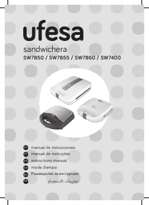 Наръчник Ufesa SW7850 Контактен грил