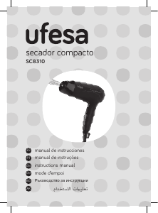 Manual Ufesa SC8310 Hair Dryer