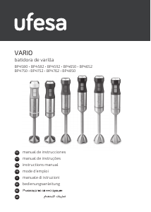 Manual Ufesa BP4752 Vario Hand Blender