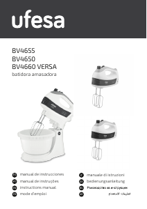 Manual Ufesa BV4655 Hand Mixer