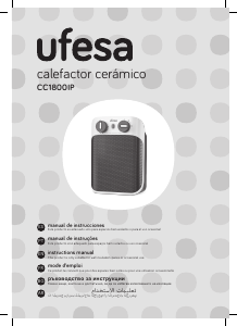 Manual Ufesa CC1800IP Heater